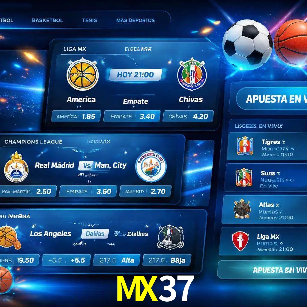Mercados de apuestas deportivas MX37 para jugadores en México